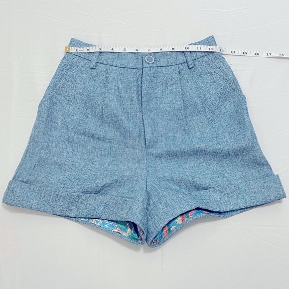 Blackmilk limited Tweed blue shorts nwt - Picture 11 of 13